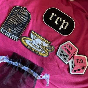 Taylor swift Reputation tour patches